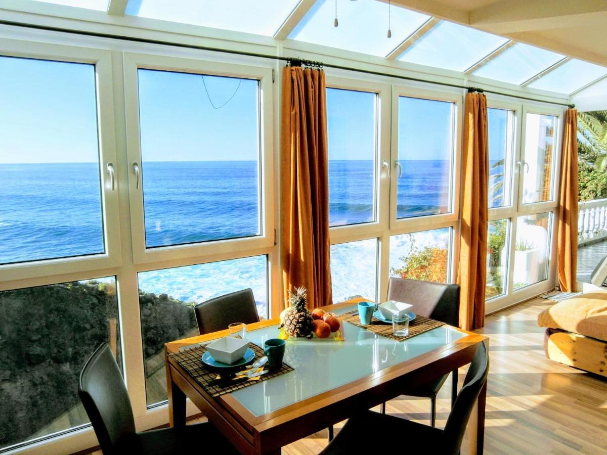 La Pardela Oceanfront Apartment Los Realejos Luaran gambar