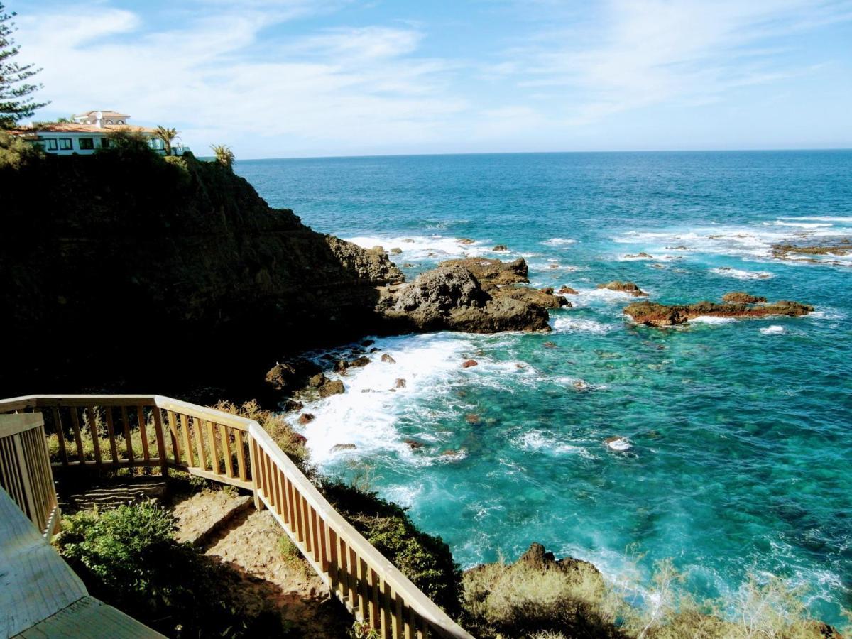 La Pardela Oceanfront Apartment Los Realejos Luaran gambar