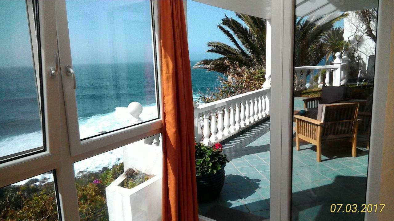 La Pardela Oceanfront Apartment Los Realejos Luaran gambar